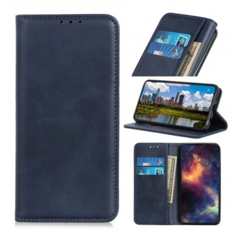 Capa De Celular Para Samsung Galaxy A40 Flip Couro Rachado