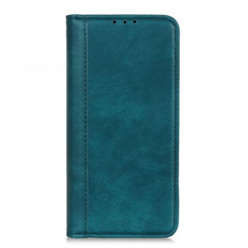 Capa De Celular Para Samsung Galaxy A40 Flip Versão Couro Rachado