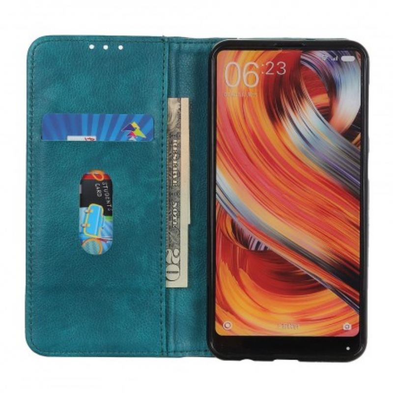 Capa De Celular Para Samsung Galaxy A40 Flip Versão Couro Rachado