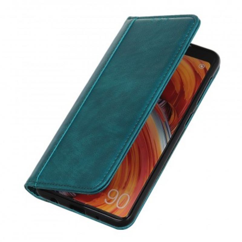 Capa De Celular Para Samsung Galaxy A40 Flip Versão Couro Rachado