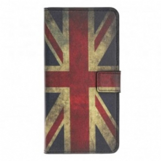 Capa Flip Para Samsung Galaxy A40 Bandeira Da Inglaterra