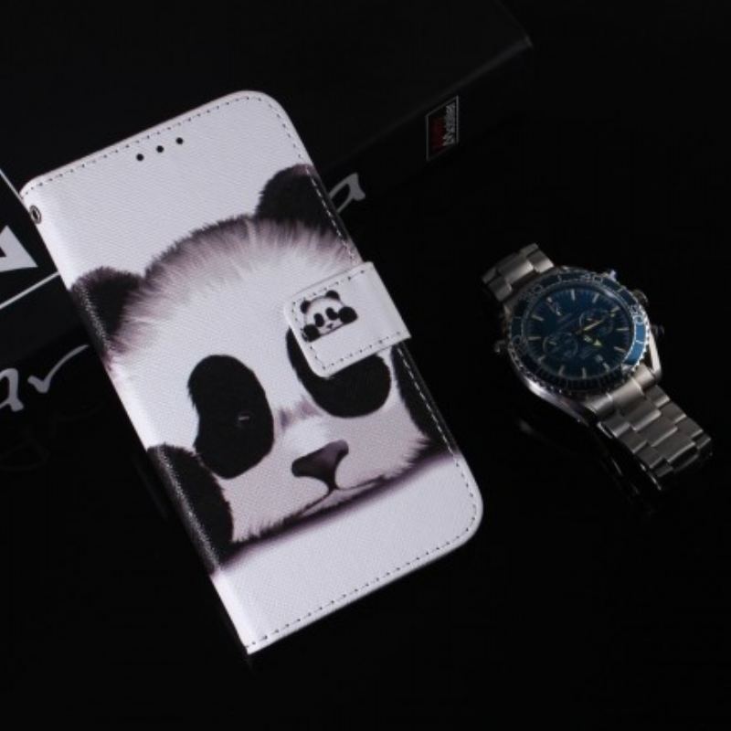 Capa Flip Para Samsung Galaxy A40 Cara De Panda