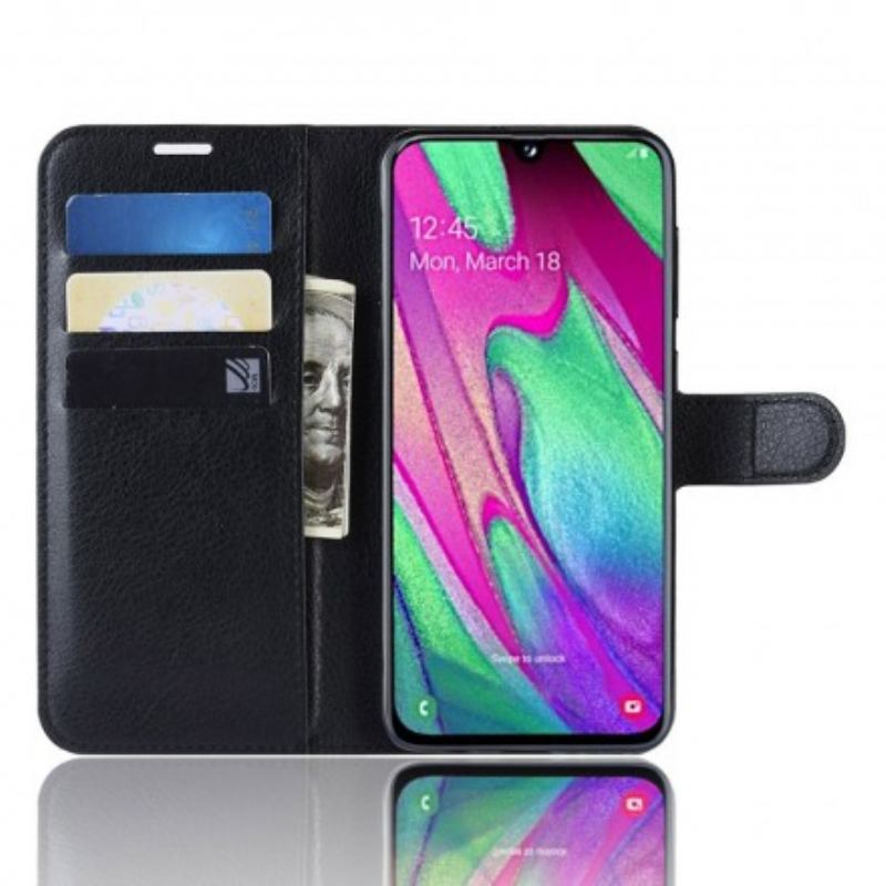 Capa Flip Para Samsung Galaxy A40 Clássico