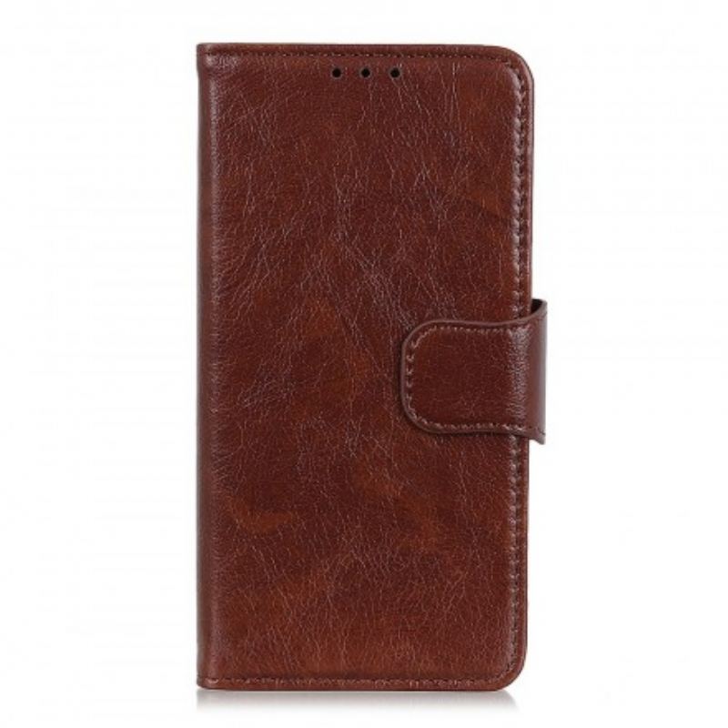 Capa Flip Para Samsung Galaxy A40 Efeito Couro Brilhante