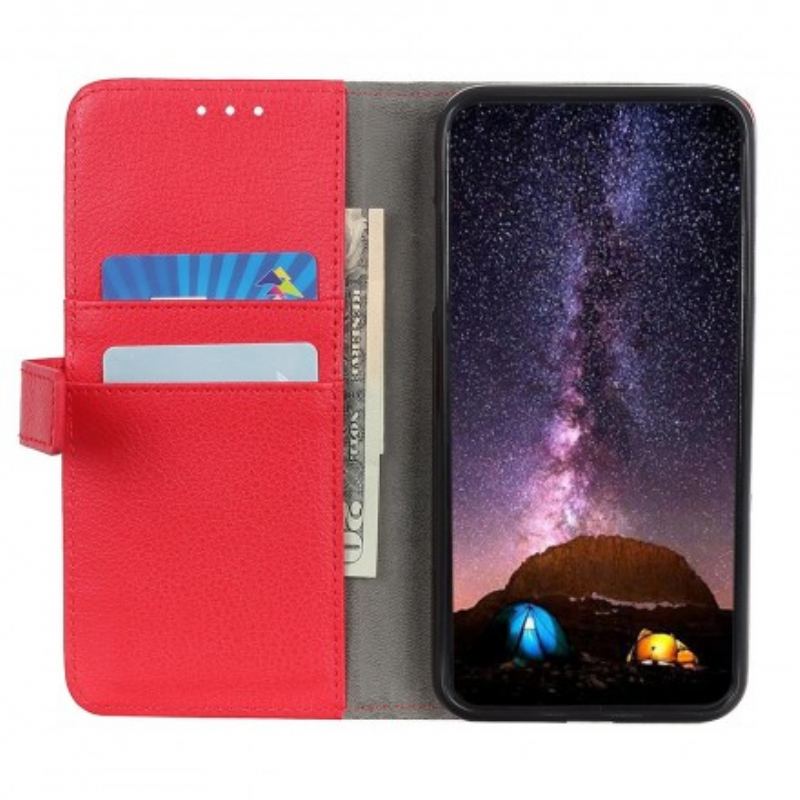 Capa Folio Para Samsung Galaxy A40 Couro Falso Tradicional