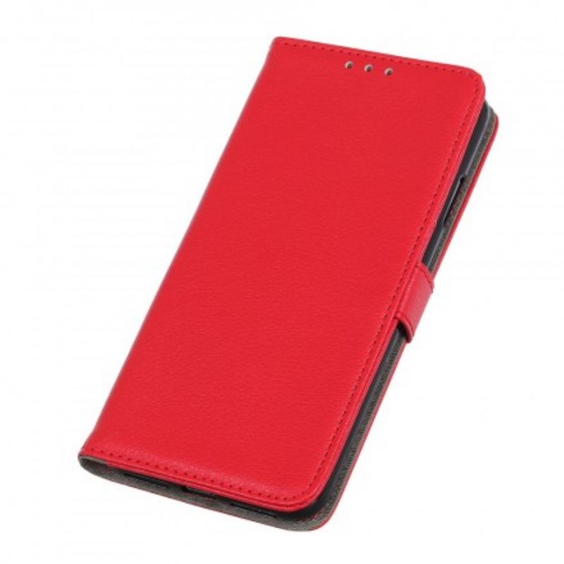 Capa Folio Para Samsung Galaxy A40 Couro Falso Tradicional