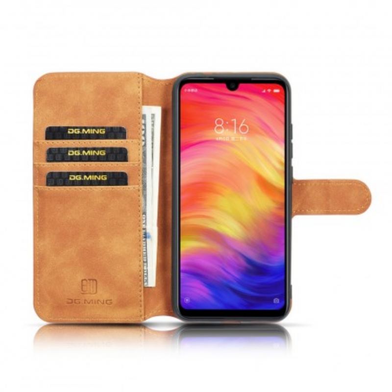 Capa Folio Para Samsung Galaxy A40 Dg.ming Retro