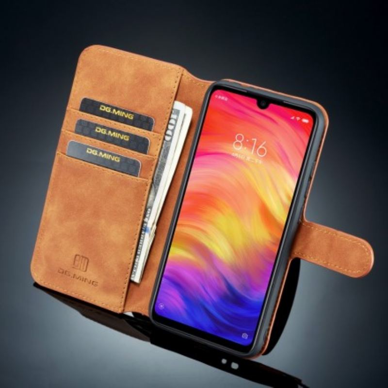 Capa Folio Para Samsung Galaxy A40 Dg.ming Retro