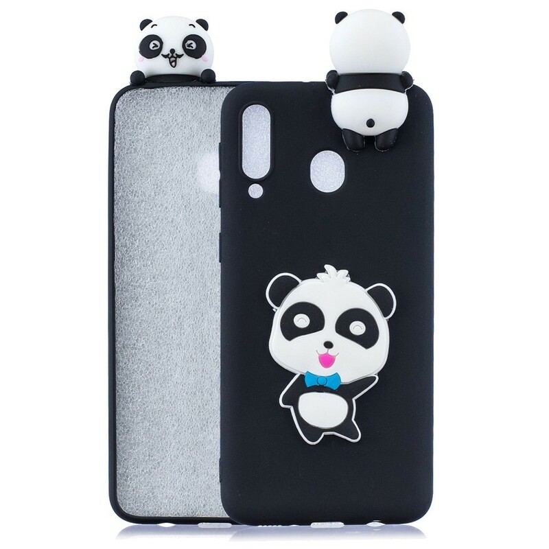 Capa Para Samsung Galaxy A40 3d Por Que Não Panda