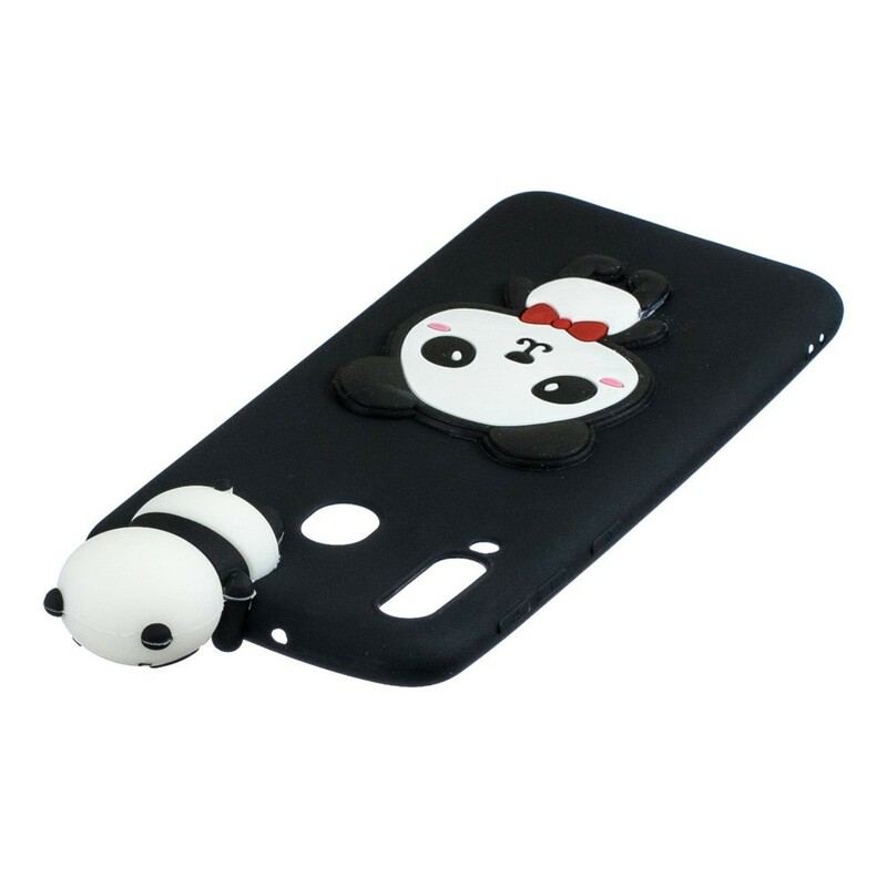 Capa Para Samsung Galaxy A40 3d Por Que Não Panda