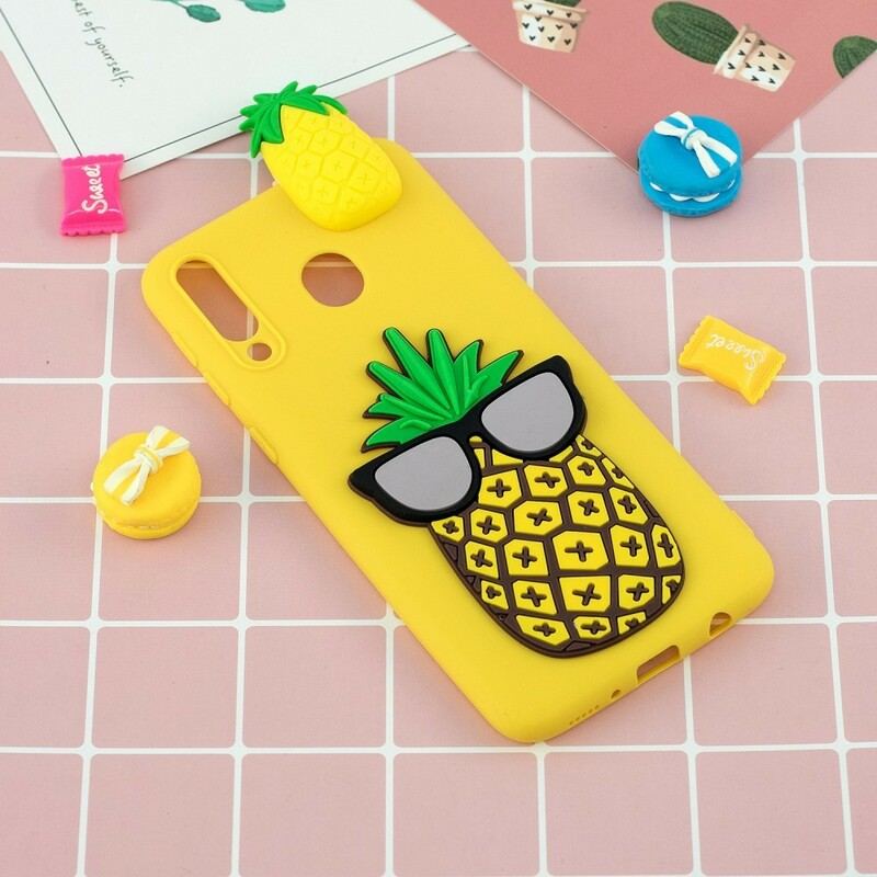 Capa Para Samsung Galaxy A40 Abacaxi 3d Legal