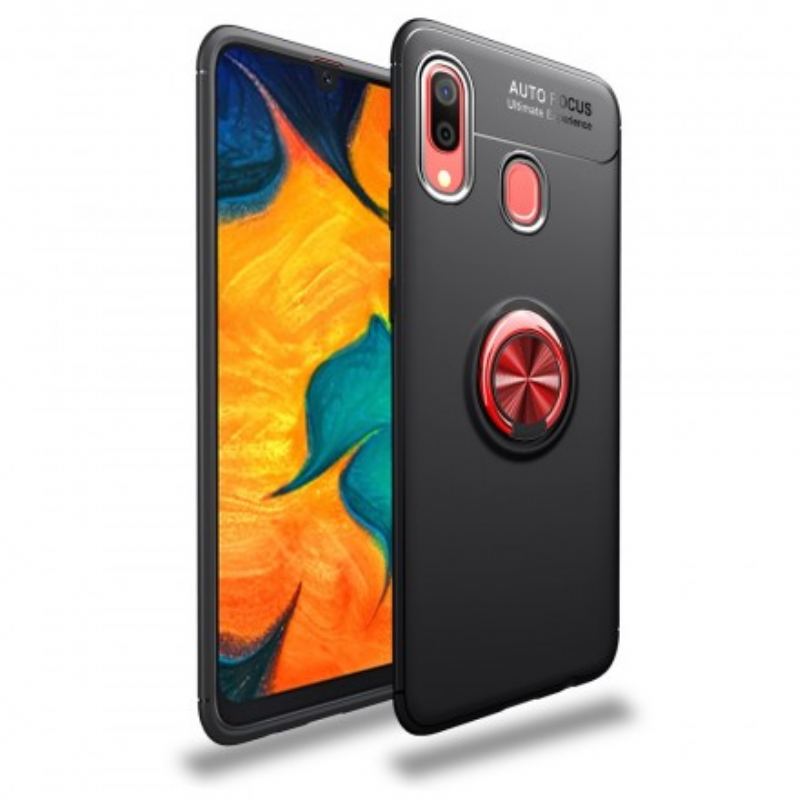 Capa Para Samsung Galaxy A40 Anel Giratório