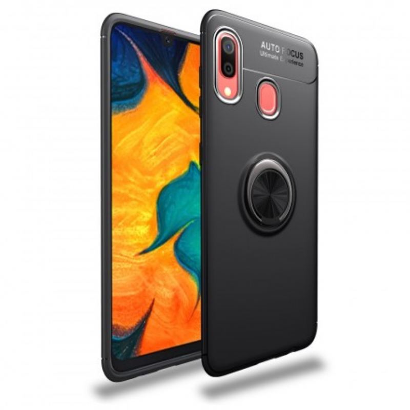 Capa Para Samsung Galaxy A40 Anel Giratório