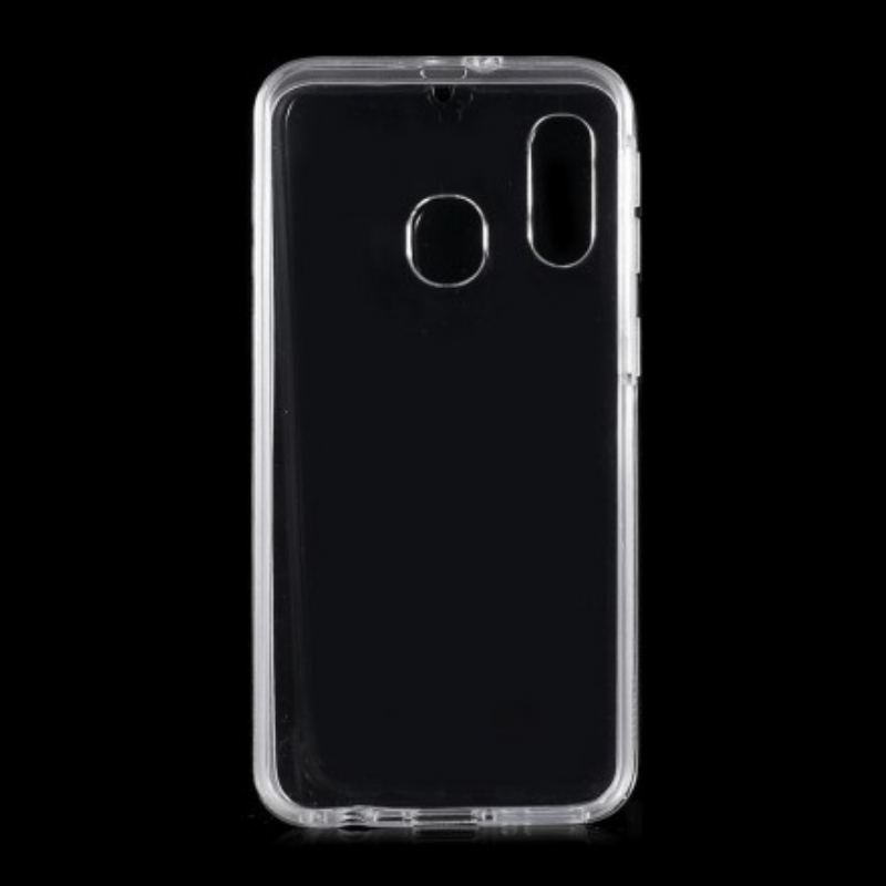 Capa Para Samsung Galaxy A40 Antiamarelecimento Transparente