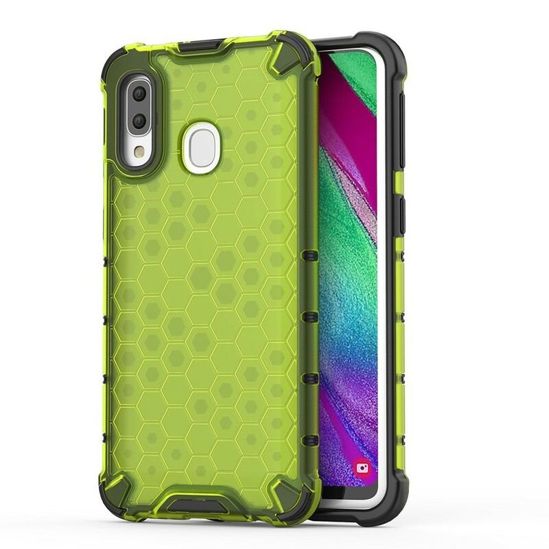 Capa Para Samsung Galaxy A40 Estilo Favo De Mel