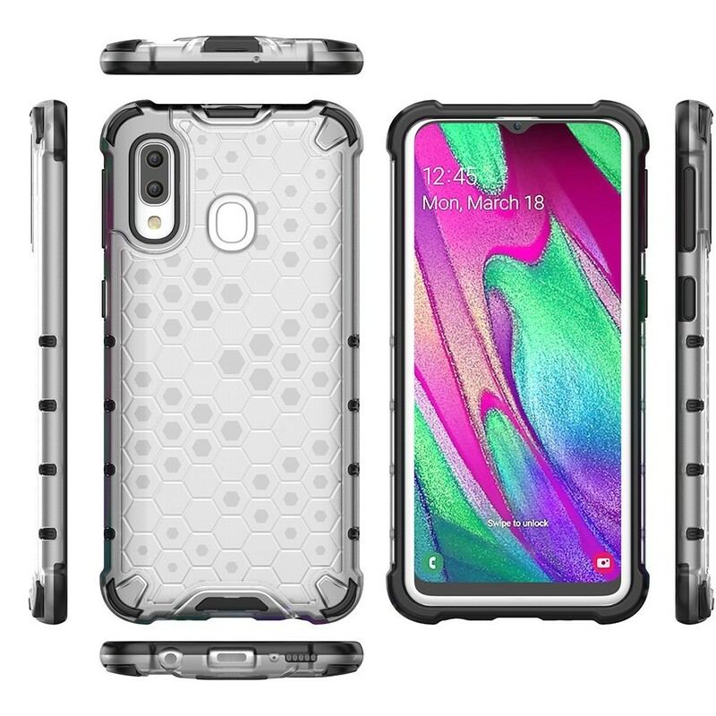 Capa Para Samsung Galaxy A40 Estilo Favo De Mel