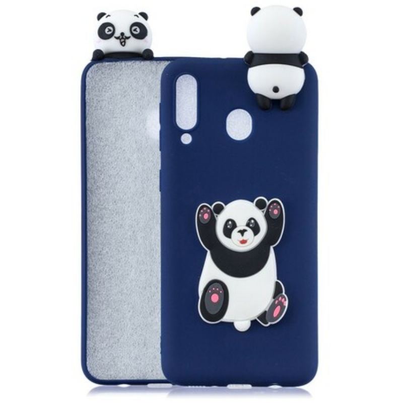 Capa Para Samsung Galaxy A40 Panda Gordo 3d