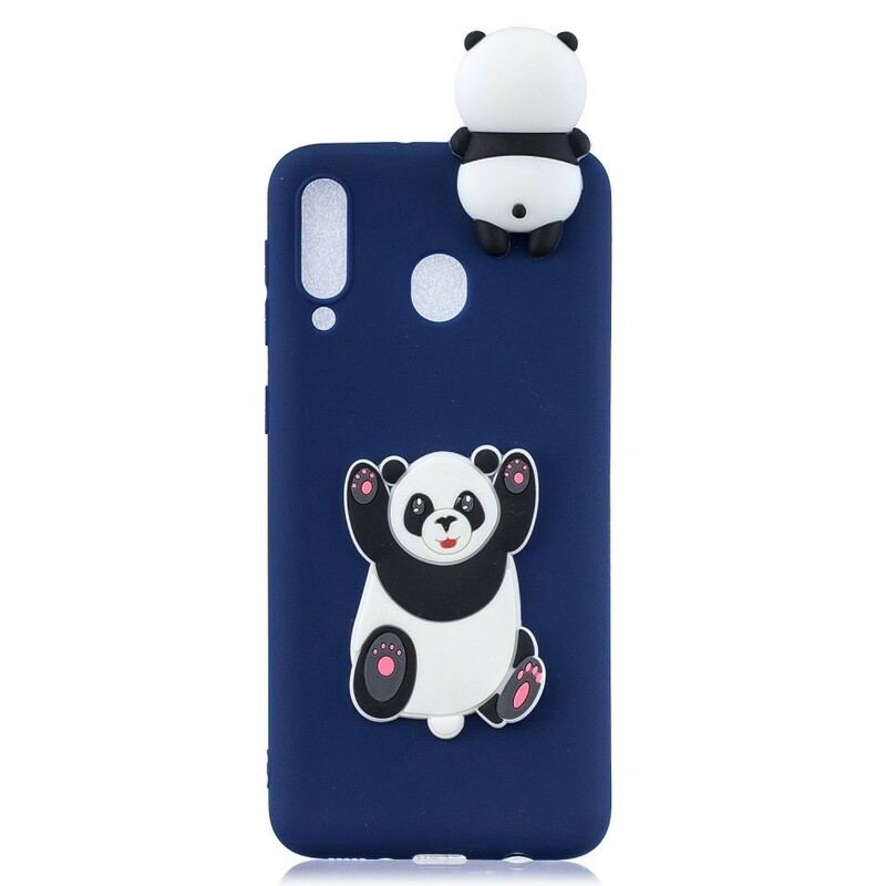 Capa Para Samsung Galaxy A40 Panda Gordo 3d