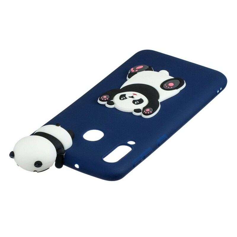 Capa Para Samsung Galaxy A40 Panda Gordo 3d