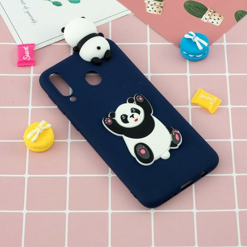 Capa Para Samsung Galaxy A40 Panda Gordo 3d