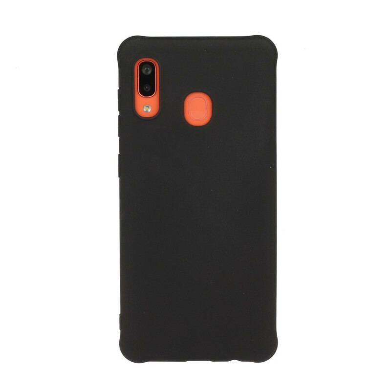 Capa Para Samsung Galaxy A40 Silicone Fosco De Cor Sólida