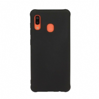 Capa Para Samsung Galaxy A40 Silicone Fosco De Cor Sólida