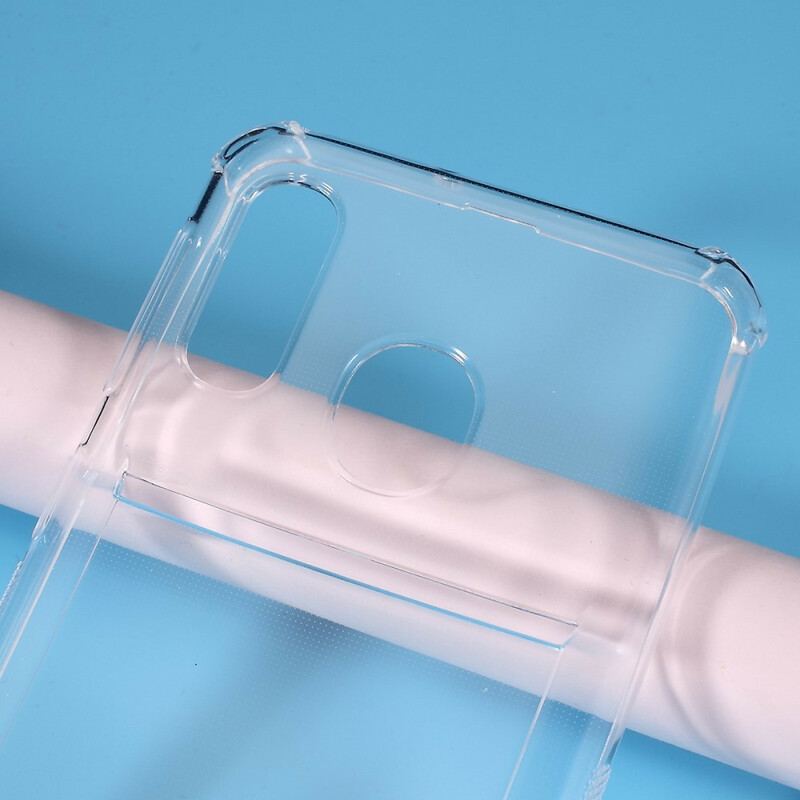 Capa Para Samsung Galaxy A40 Titular Do Cartão Transparente