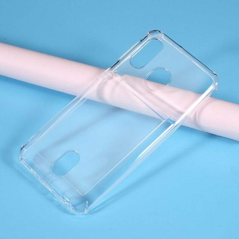 Capa Para Samsung Galaxy A40 Titular Do Cartão Transparente