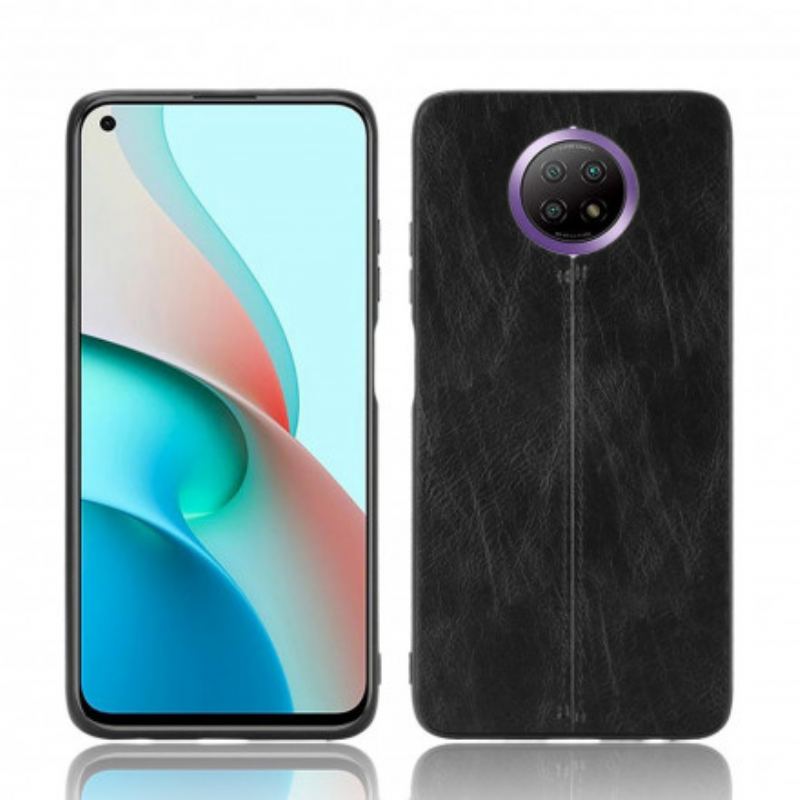 Capa Para Xiaomi Redmi Note 9T Efeito Couro Couture