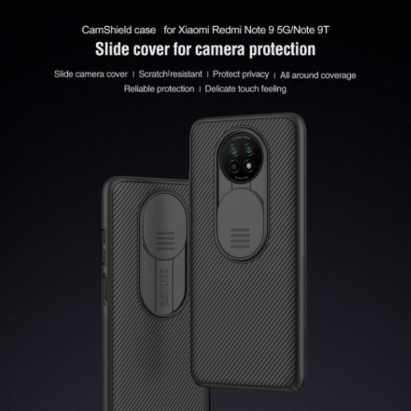 Capa Para Xiaomi Redmi Note 9T Série Nillkin Camshield