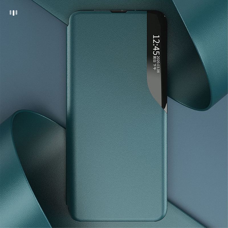 Capa De Celular Para Xiaomi Redmi 9A Efeito Couro