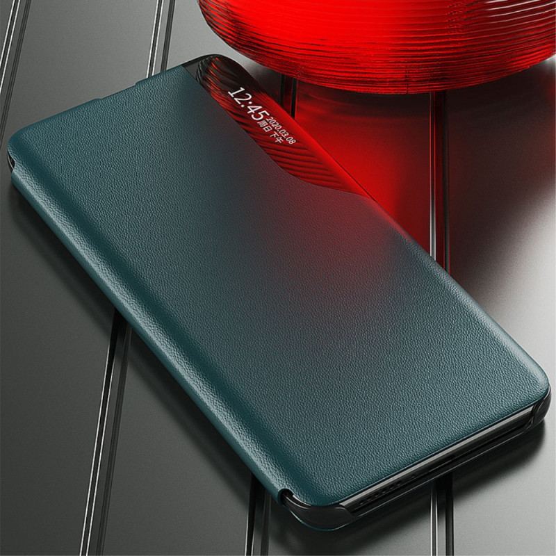 Capa De Celular Para Xiaomi Redmi 9A Efeito Couro