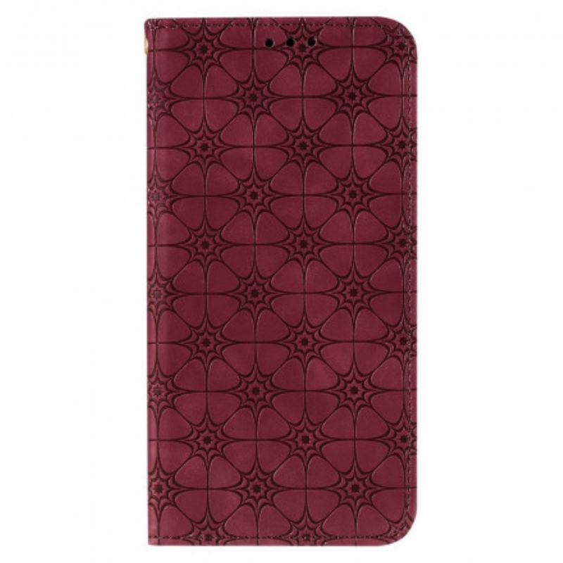 Capa De Celular Para Xiaomi Redmi 9A Flip Flores Barrocas