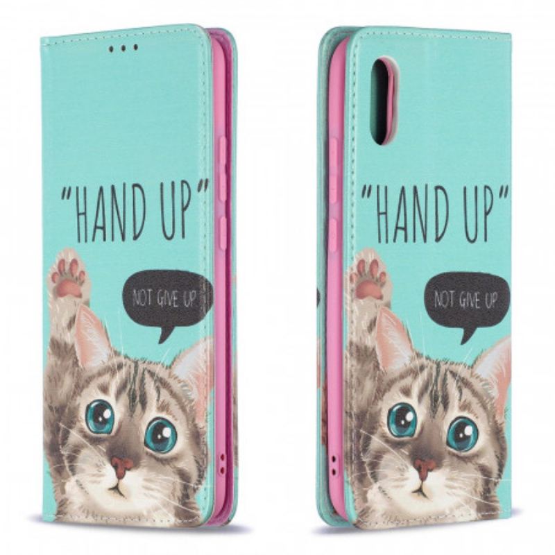 Capa De Celular Para Xiaomi Redmi 9A Flip Hand-up