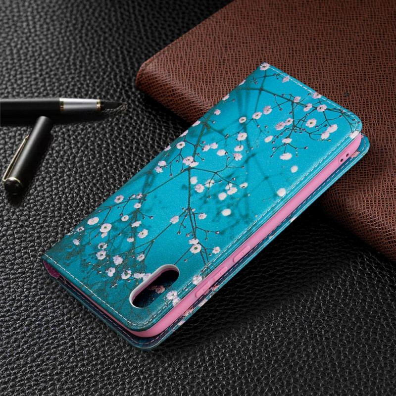 Capa De Celular Para Xiaomi Redmi 9A Flip Ramos Floridos