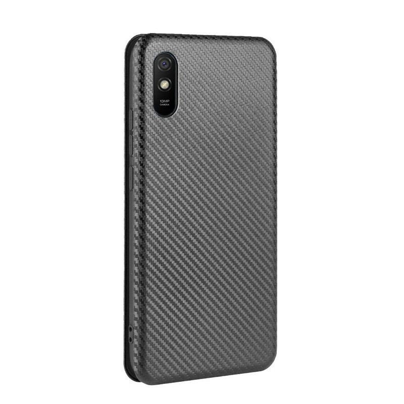 Capa De Celular Para Xiaomi Redmi 9A Flip Silicone De Carbono Colorido