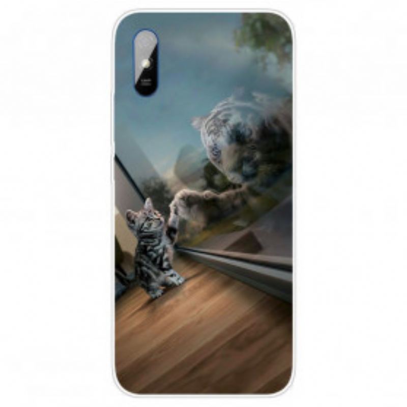 Capa De Celular Para Xiaomi Redmi 9A Sonho De Gatinho