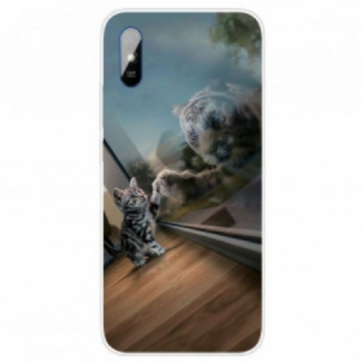 Capa De Celular Para Xiaomi Redmi 9A Sonho De Gatinho