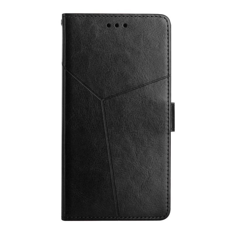 Capa Flip Para Xiaomi Redmi 9A Estilo Couro Geo Y Design