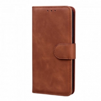 Capa Flip Para Xiaomi Redmi 9A Novas Cores De Couro Falso