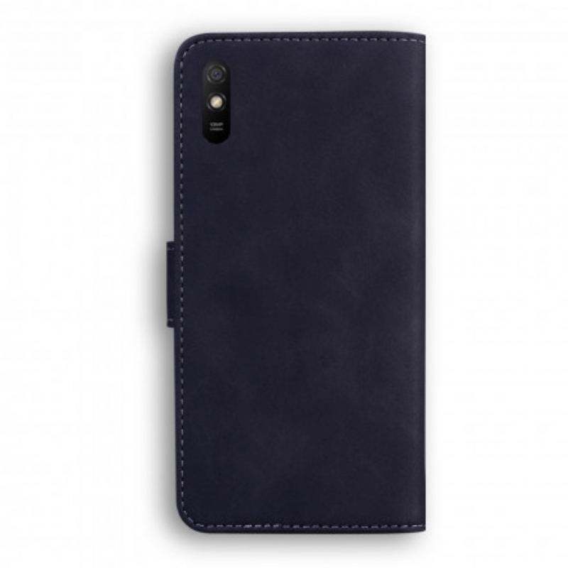 Capa Flip Para Xiaomi Redmi 9A Novas Cores De Couro Falso