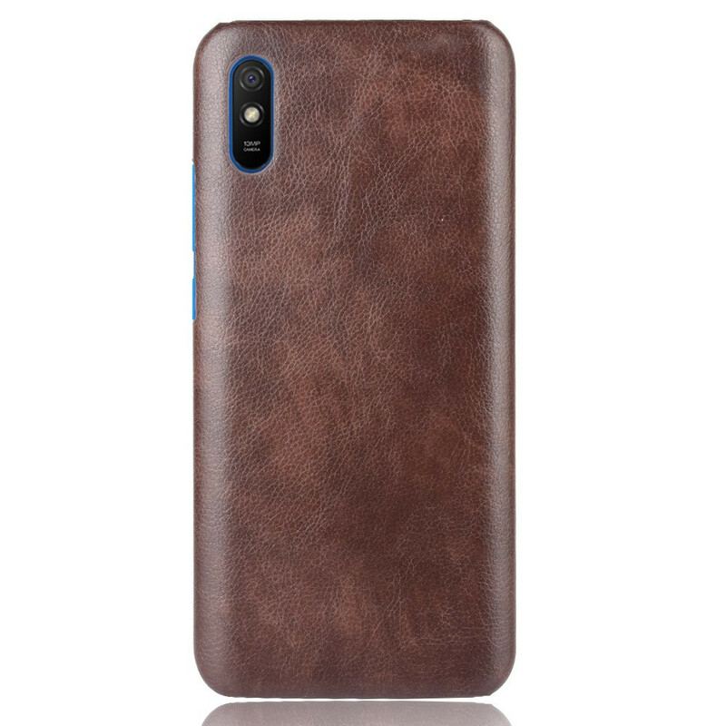 Capa Para Xiaomi Redmi 9A Efeito De Couro De Desempenho