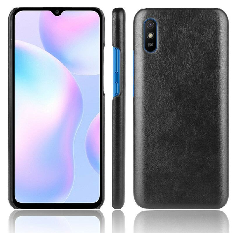 Capa Para Xiaomi Redmi 9A Efeito De Couro De Desempenho