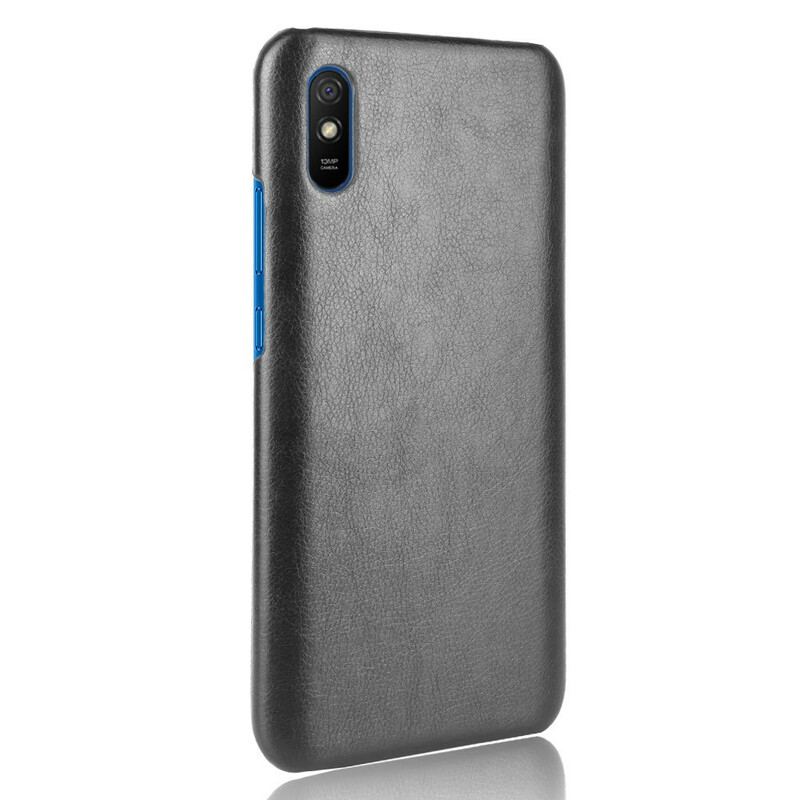 Capa Para Xiaomi Redmi 9A Efeito De Couro De Desempenho