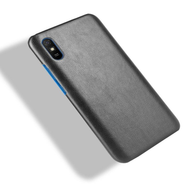 Capa Para Xiaomi Redmi 9A Efeito De Couro De Desempenho