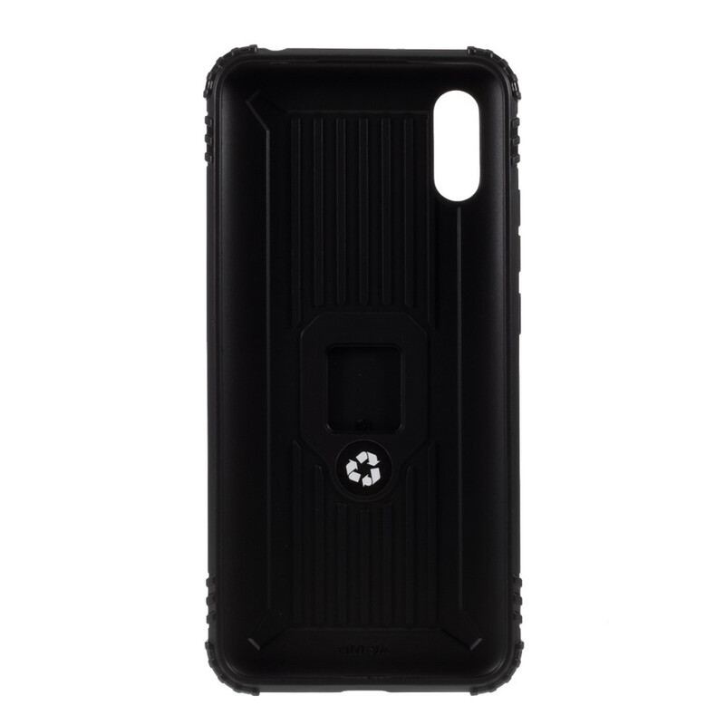 Capa Para Xiaomi Redmi 9A Estilo De Anel De Fibra De Carbono