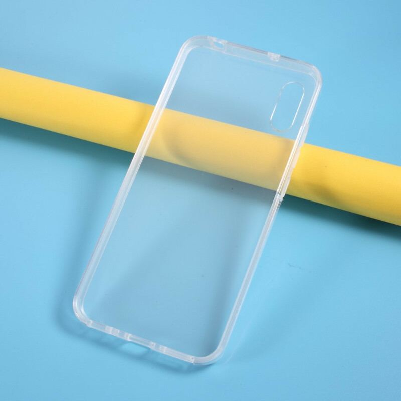 Capa Para Xiaomi Redmi 9A Frente E Verso Transparente