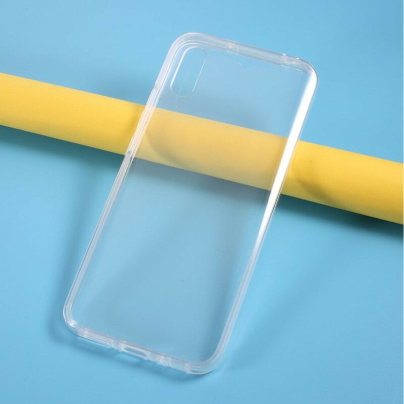 Capa Para Xiaomi Redmi 9A Frente E Verso Transparente