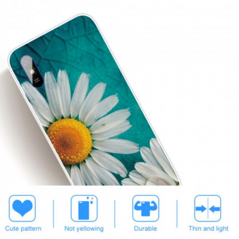 Capa Para Xiaomi Redmi 9A Margarida