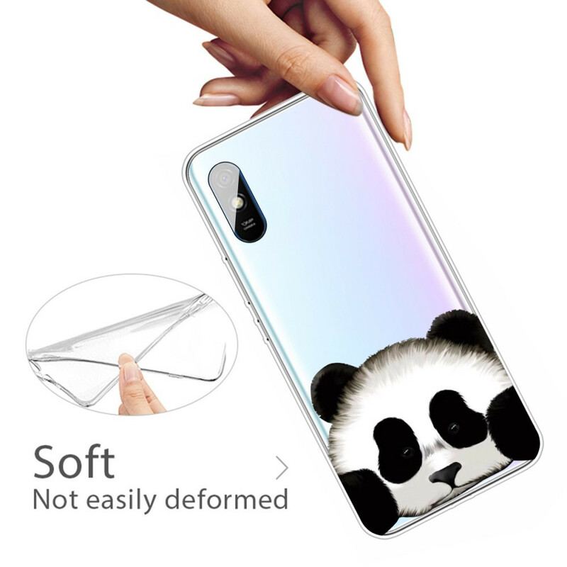 Capa Para Xiaomi Redmi 9A Panda Sem Costura